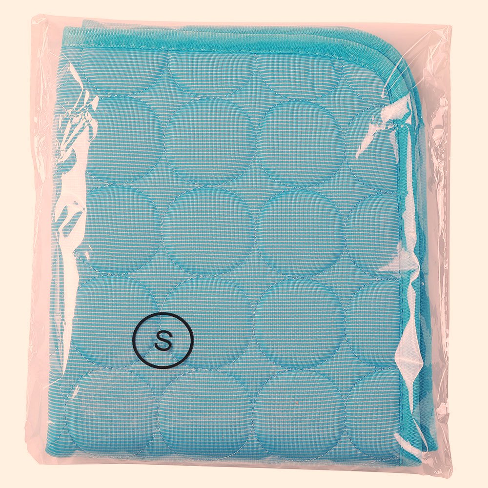 Pet cooling mat, cooling-touch fabric